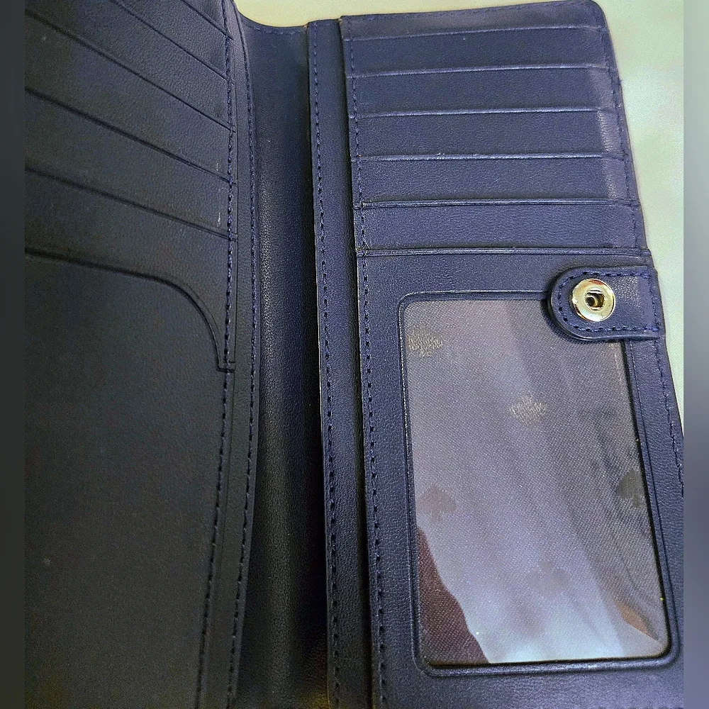 EUC / Kate Spade / Lemon Zest Cameron Slim Bifold Wallet - Picture 5 of 6